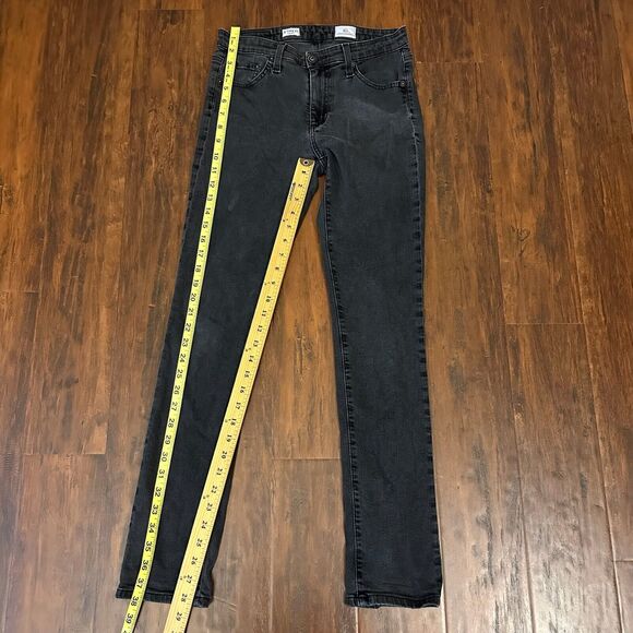 AG ADRIANO GOLDSCHMIED B-Type 03 Straight Jeans in Black - Picture 11 of 12